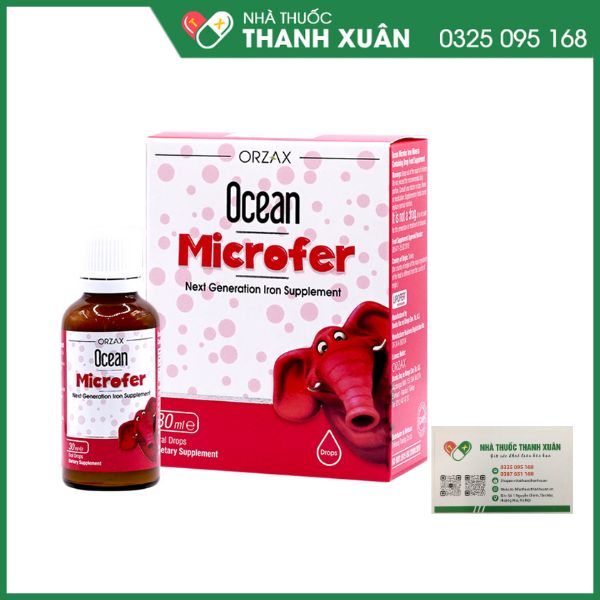 Ocean Microfer - Bổ sung sắt cho cơ thể